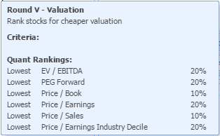 valuation quant