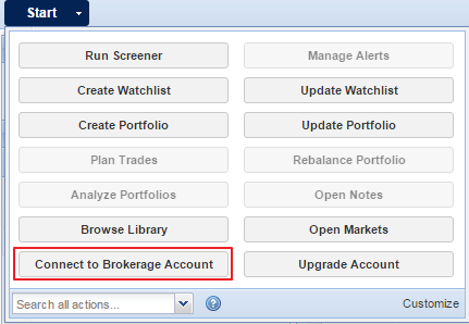 connect to brokerage