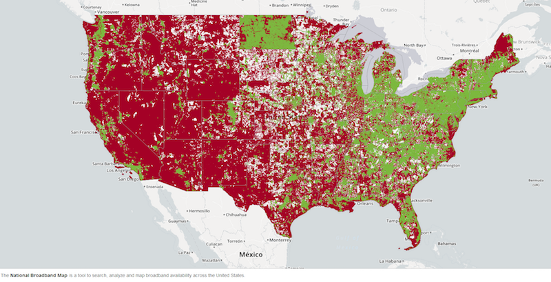 cable service areas