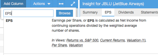 Click to enlarge Add EPS Column