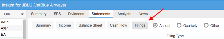 Click to enlarge Qualitative Data Links in the Insight Panel