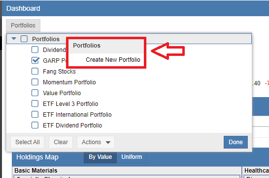 Portfolios