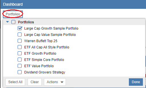 Portfolios