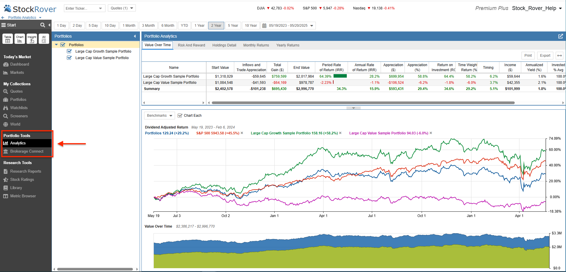 portfolio tools