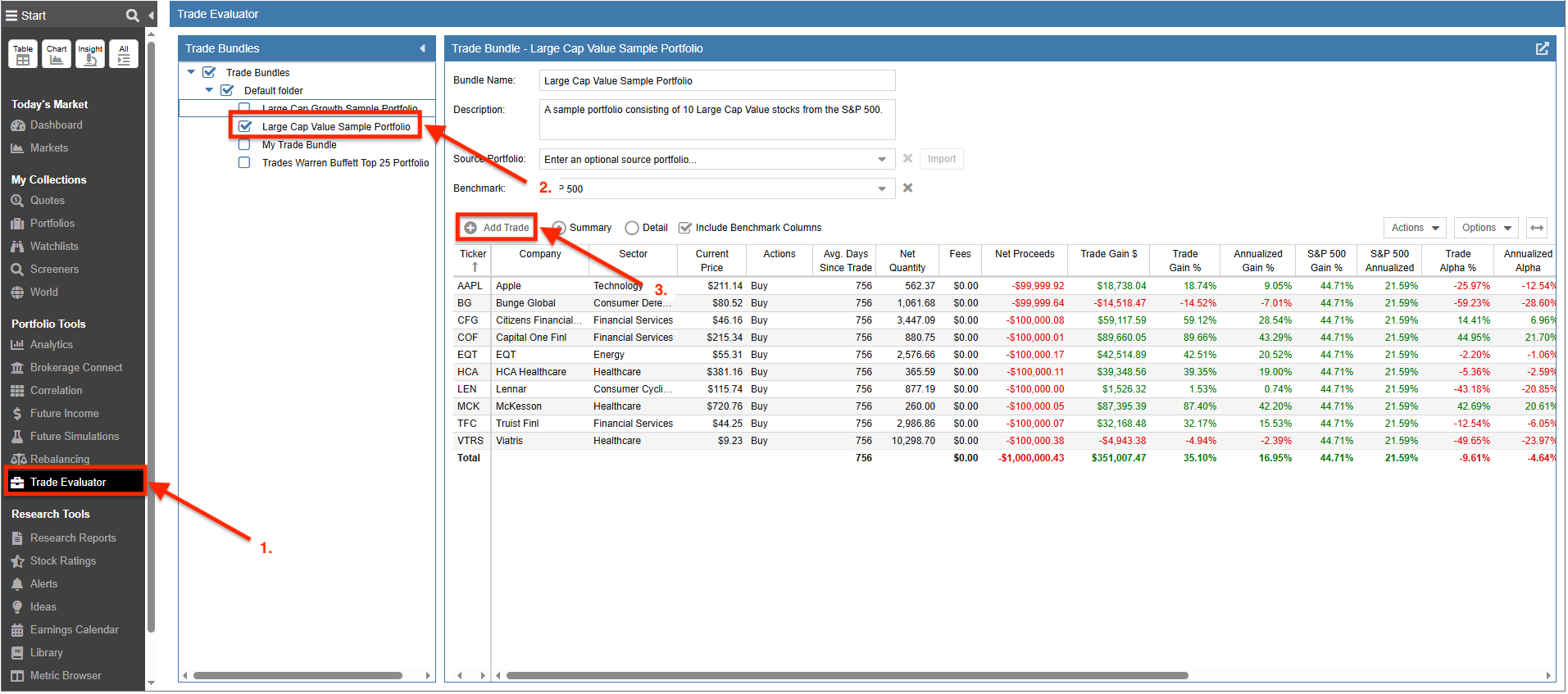 add trade manually