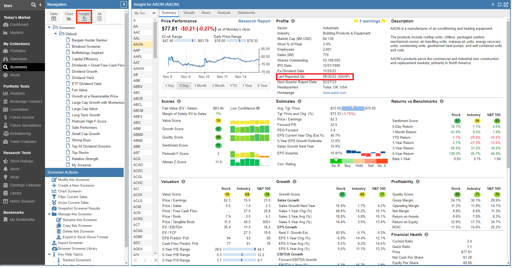 Insight Summary